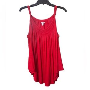 Polyester respaghetti strap shirt